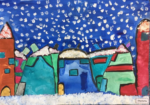 Winterlandschaft 3. Klasse